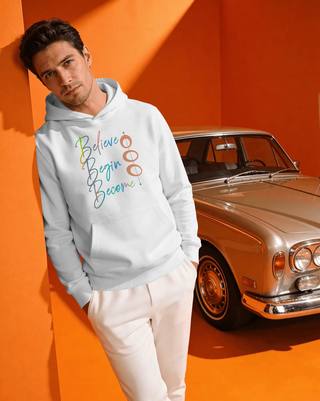 Believe and Become Unisex Pullover Hoodie