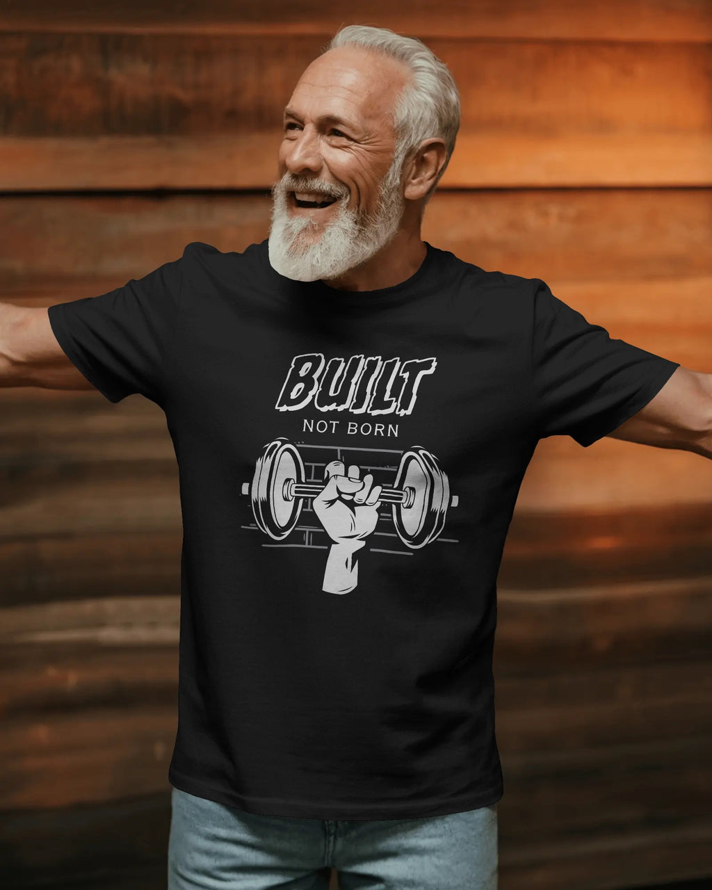 Built Not Born Unisex Premium Stretch T-Shirt