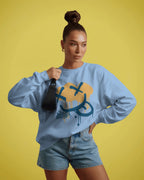 Mock Emoticon Unisex Sweatshirt