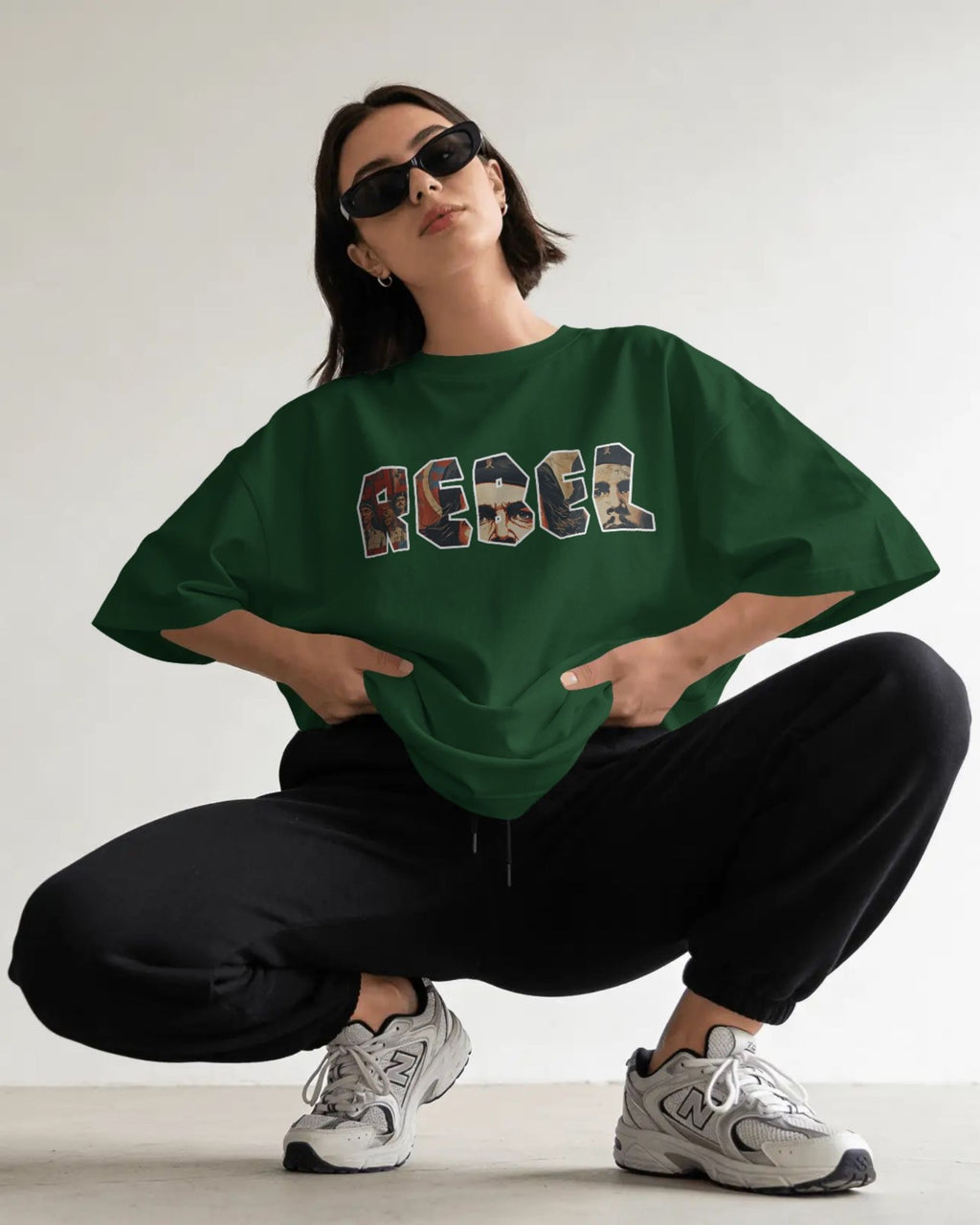 Rebel Unisex Premium Oversized T-Shirt