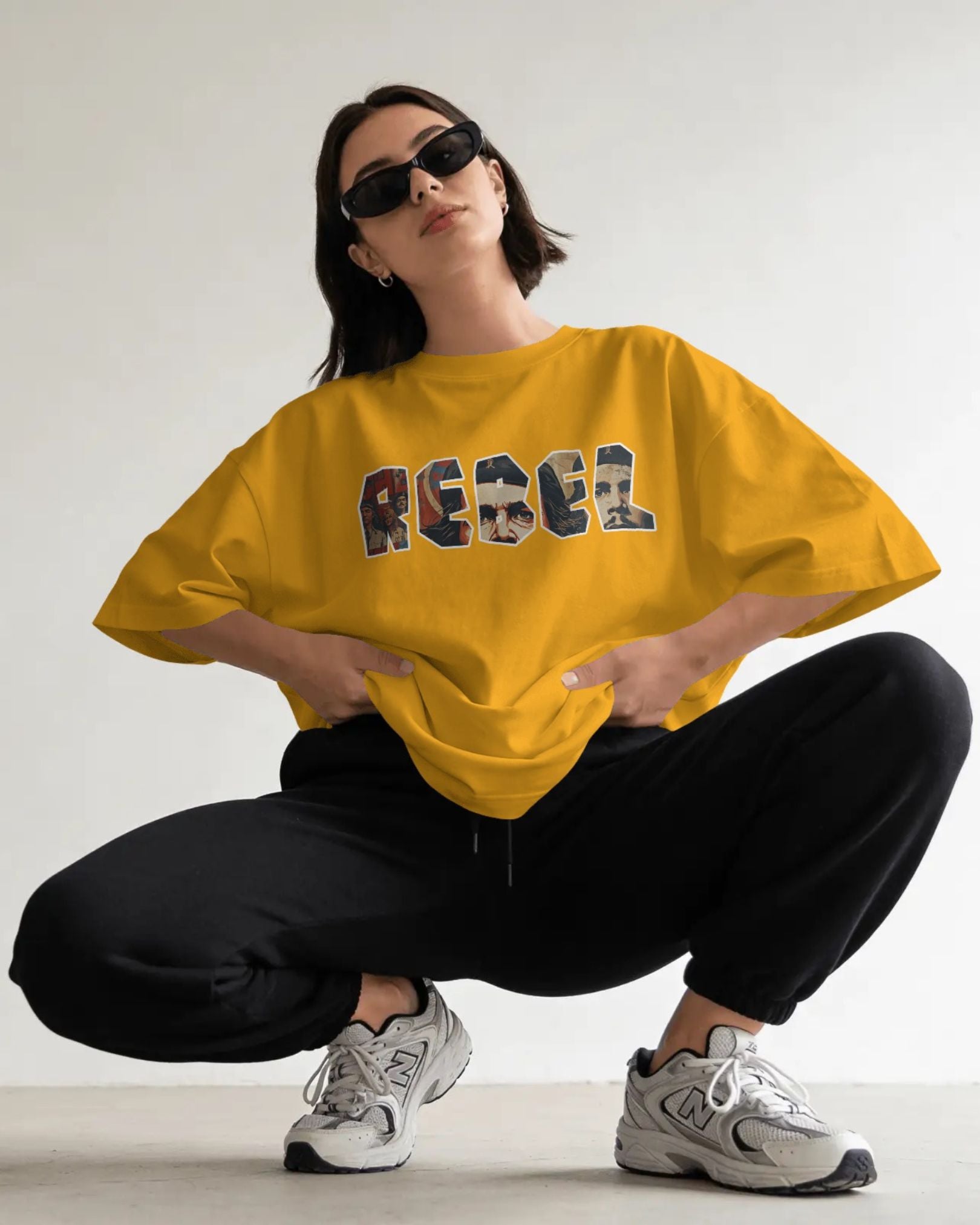 Rebel Unisex Premium Oversized T-Shirt