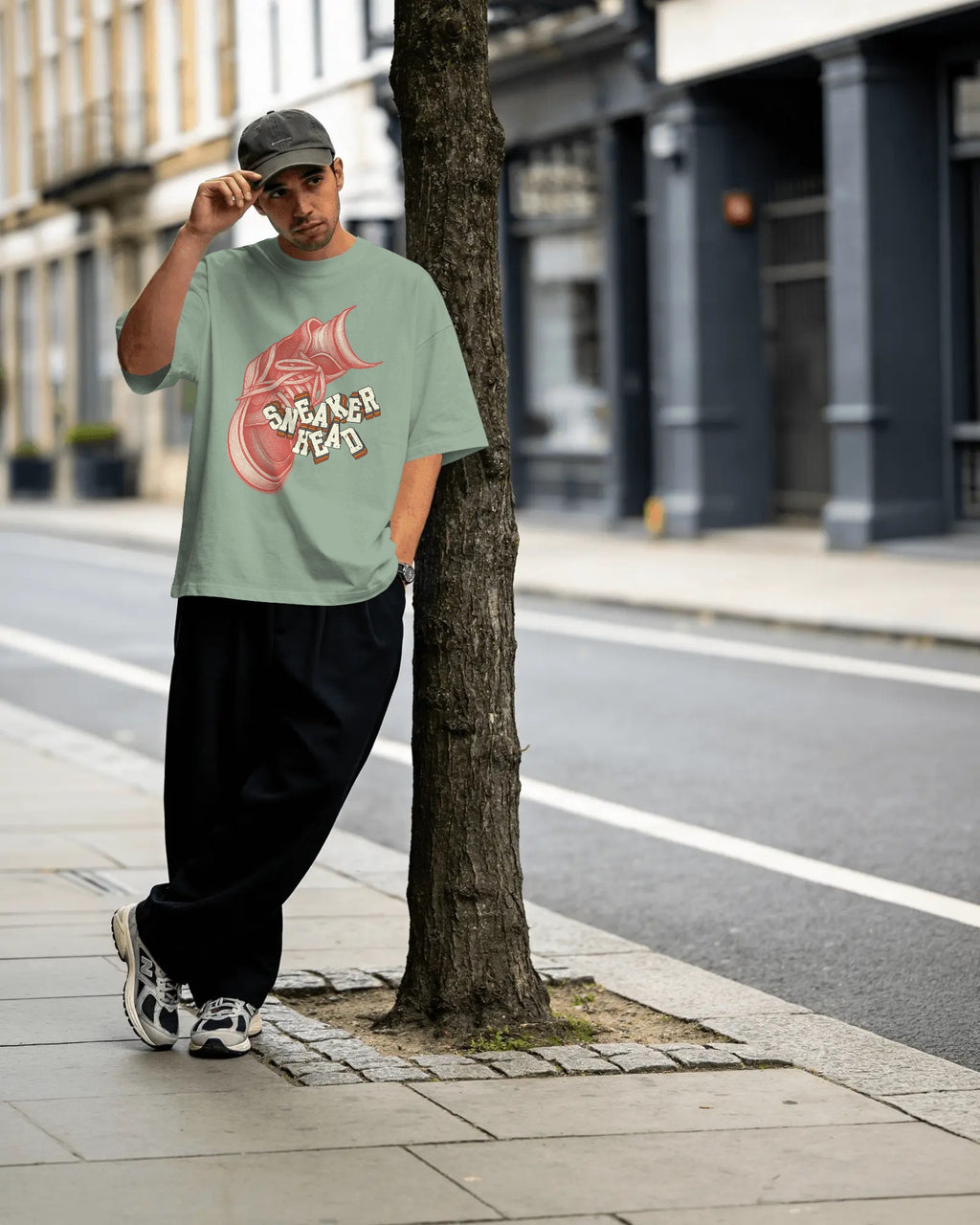 Sneaker Head Unisex Terry Oversized T-Shirt