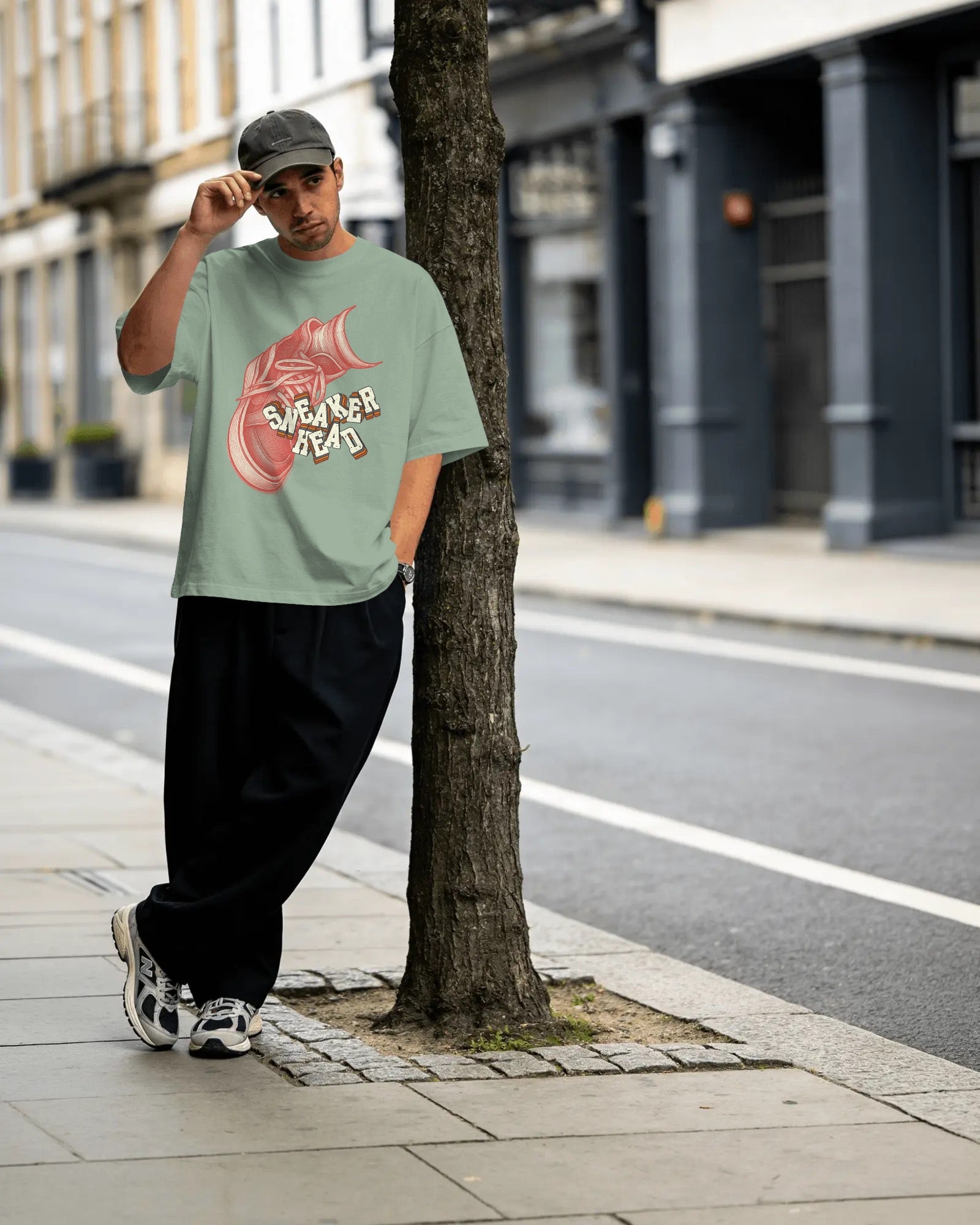 Sneaker Head Unisex Terry Oversized T-Shirt