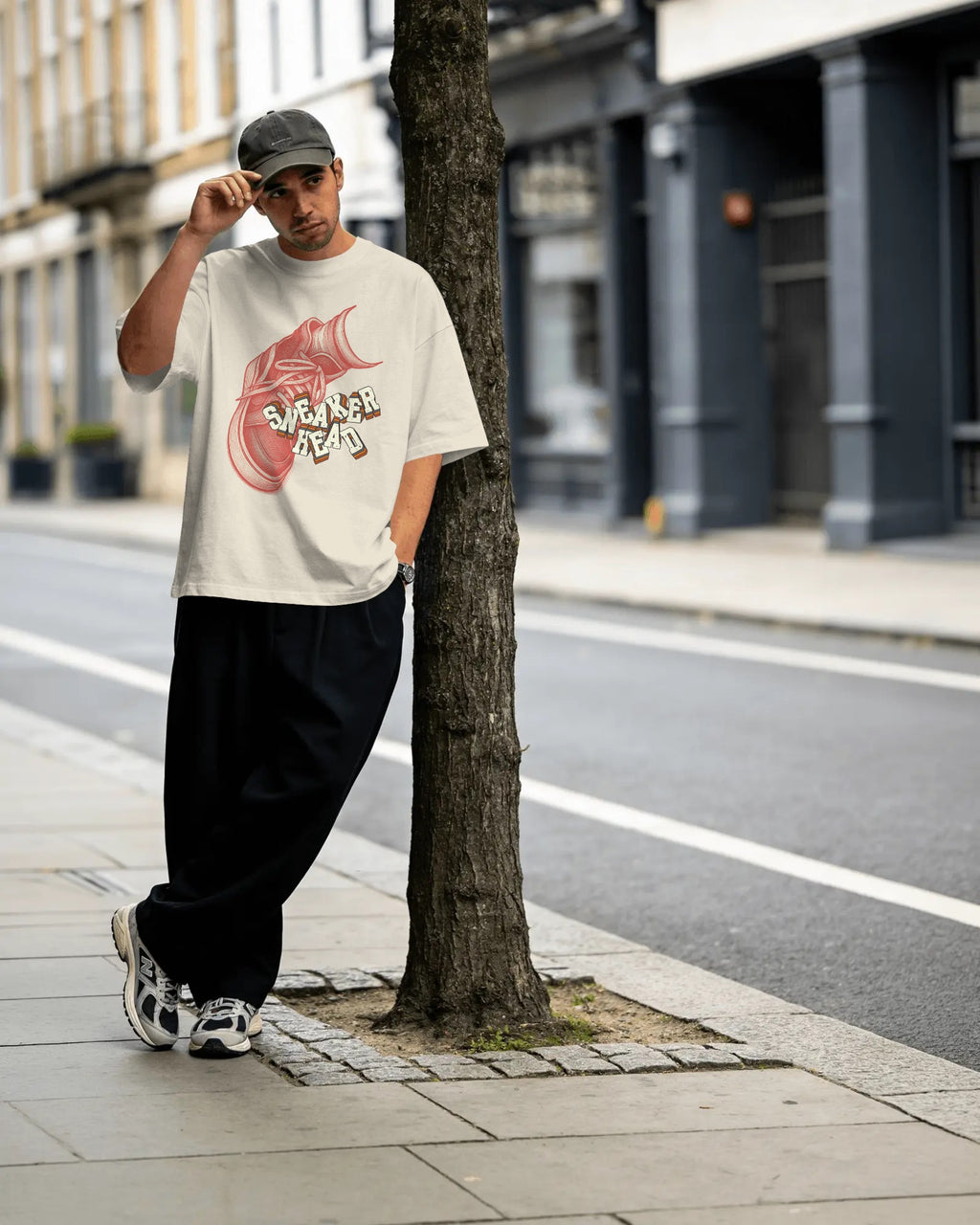 Sneaker Head Unisex Terry Oversized T-Shirt