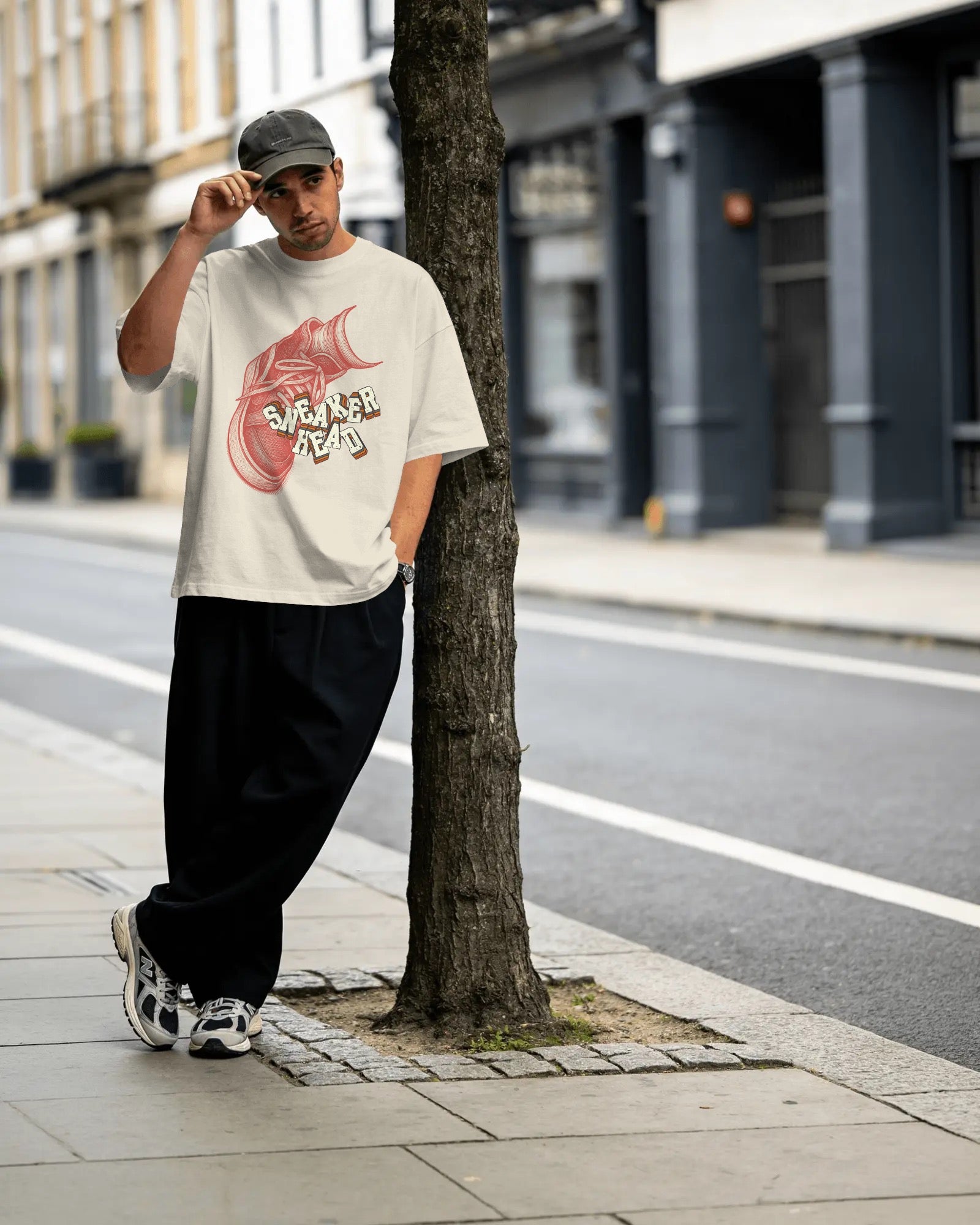 Sneaker Head Unisex Terry Oversized T-Shirt