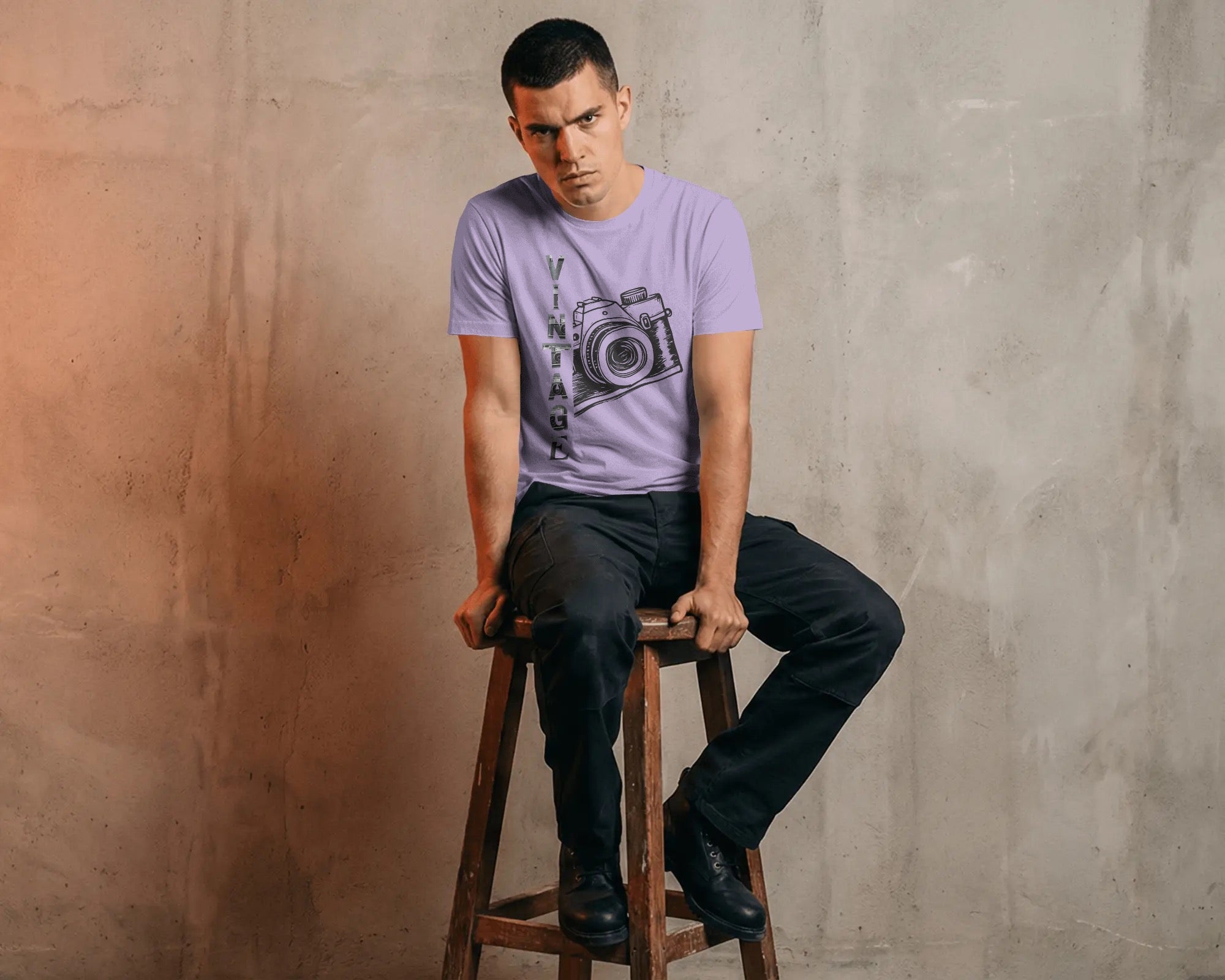 Vintage Unisex Premium Crew T-Shirt